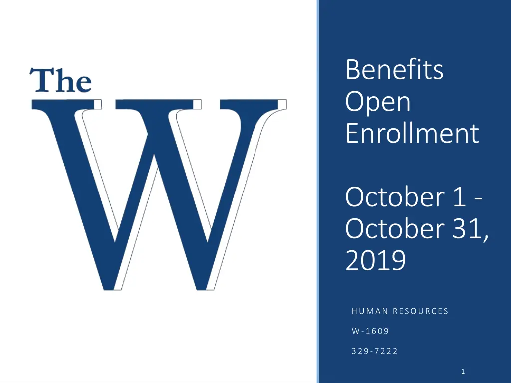 benefits open enrollment n.w