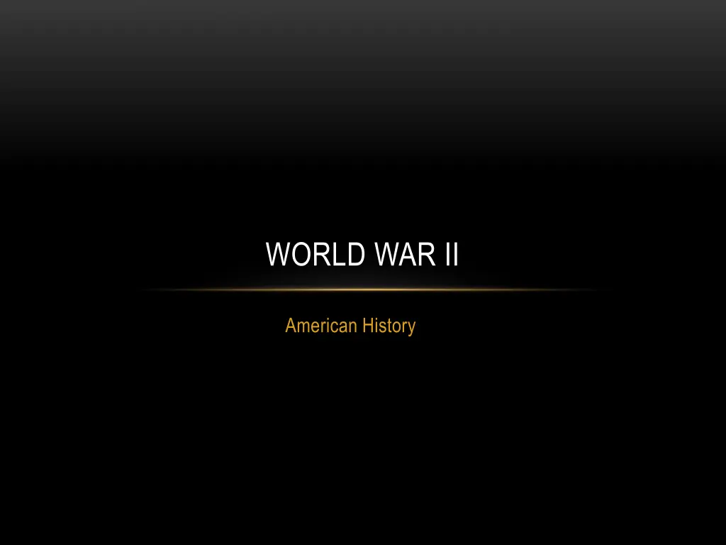 world war ii n.w