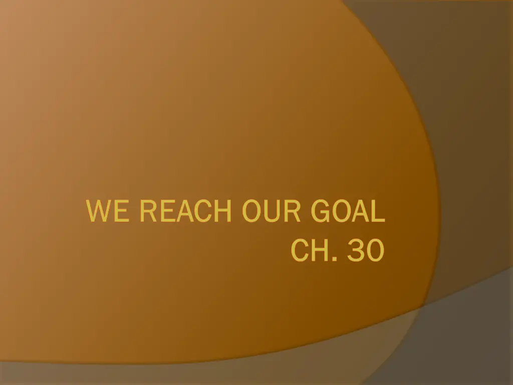 we reach our goal we reach our goal n.w