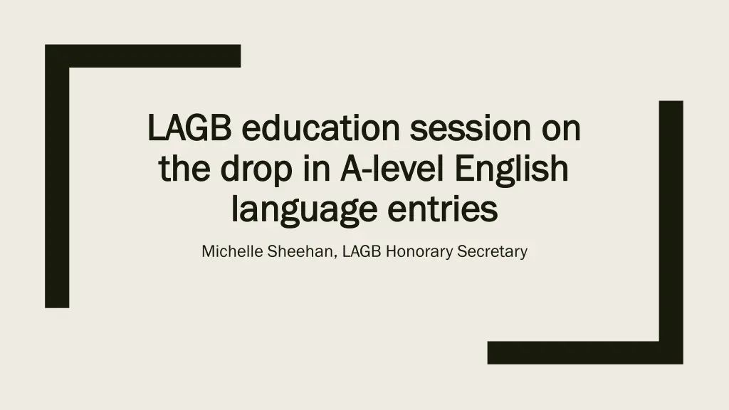 lagb education session on lagb education session n.w