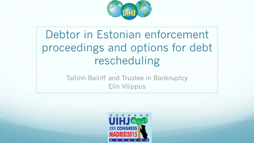 debtor in estonian enforcement proceedings n.w