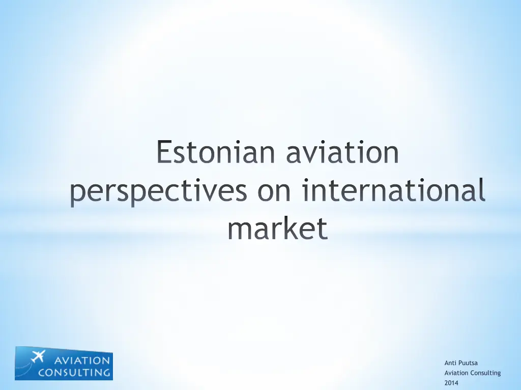 estonian aviation perspectives on international n.w