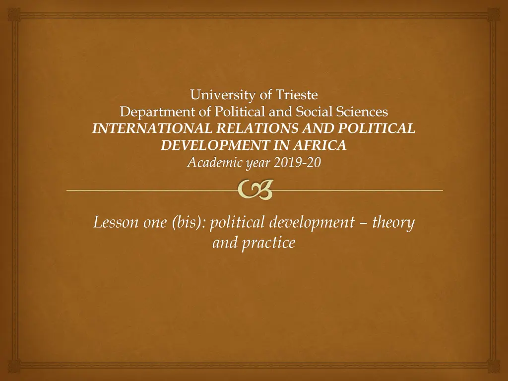 university of trieste n.w