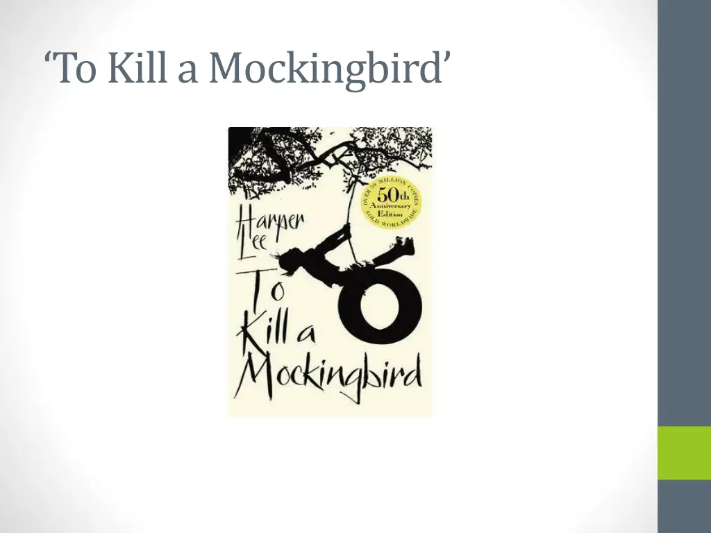 to kill a mockingbird n.w