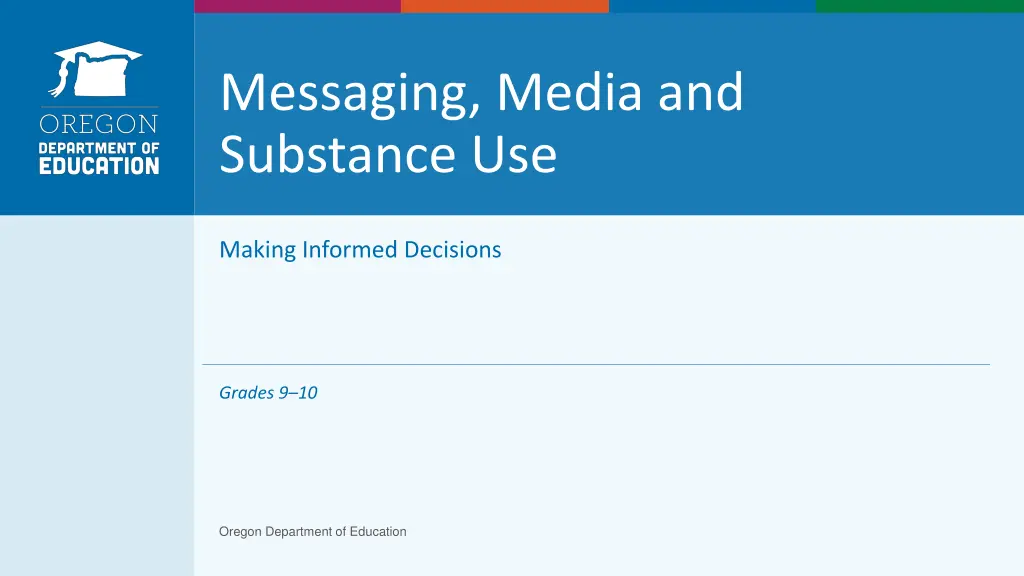 messaging media and substance use n.w