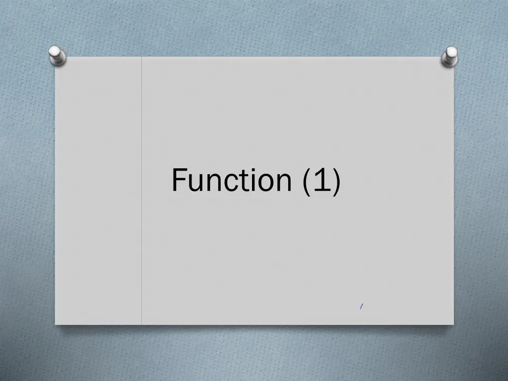 function 1 n.w