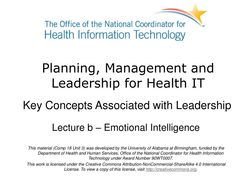 planning management and leadership for health it n.w
