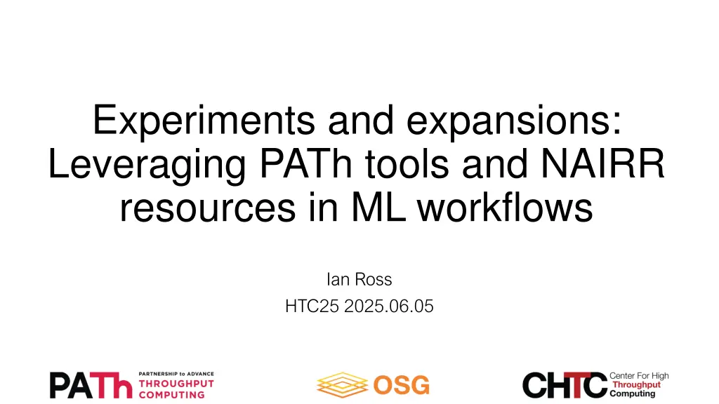 experiments and expansions leveraging path tools n.w