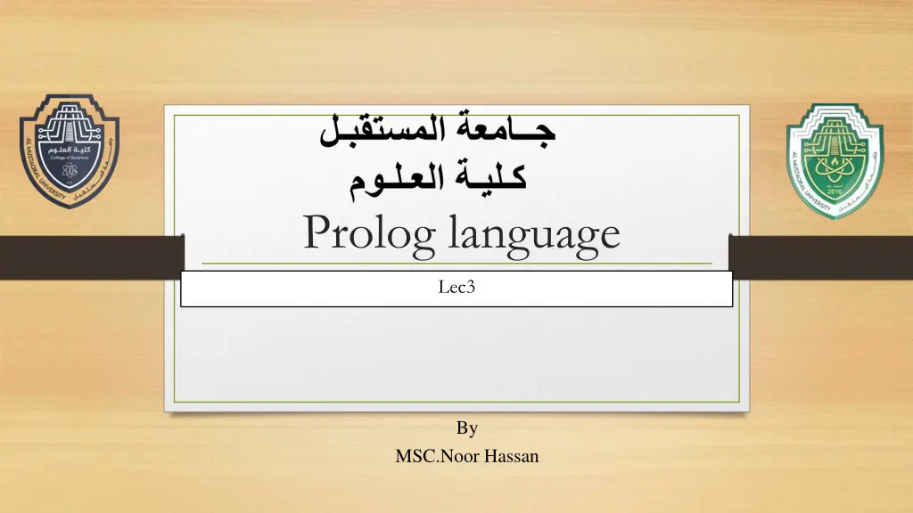 prolog language n.w