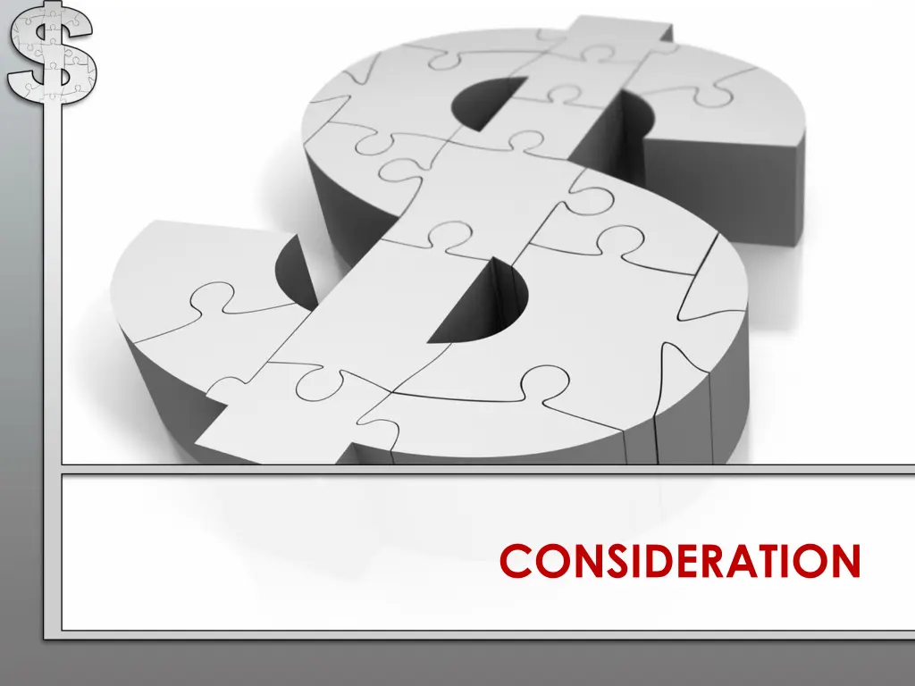 consideration n.w