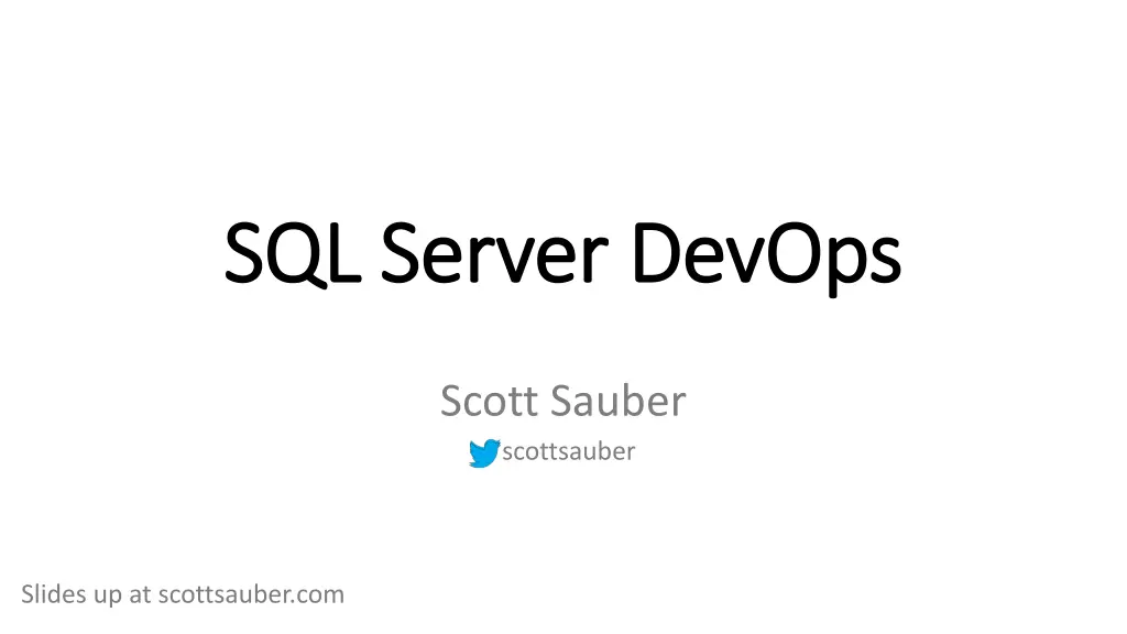 sql server devops sql server devops n.w
