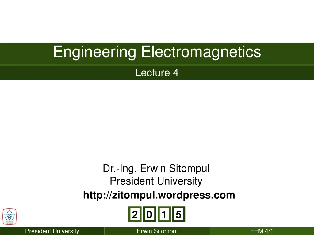 engineering electromagnetics n.w
