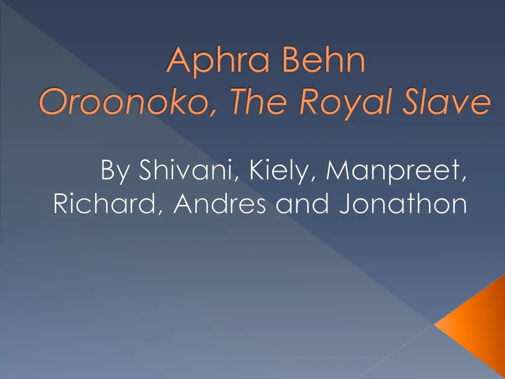 aphra behn n.w