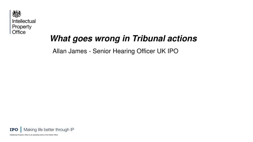 what goes wrong in tribunal actions n.w