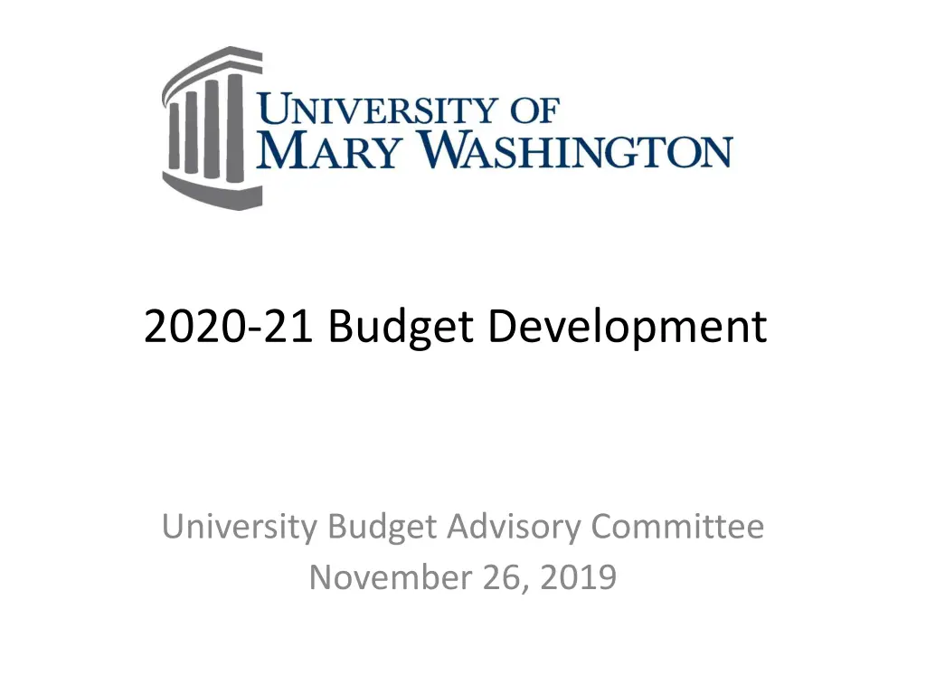 2020 21 budget development n.w