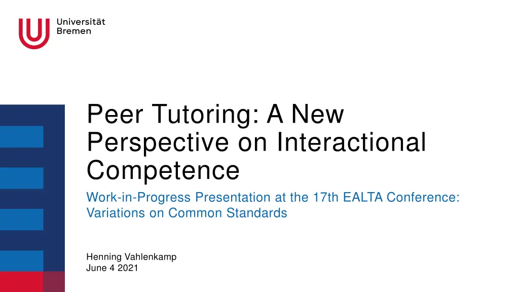 peer tutoring a new perspective on interactional n.w