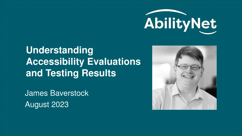 understanding accessibility evaluations n.w