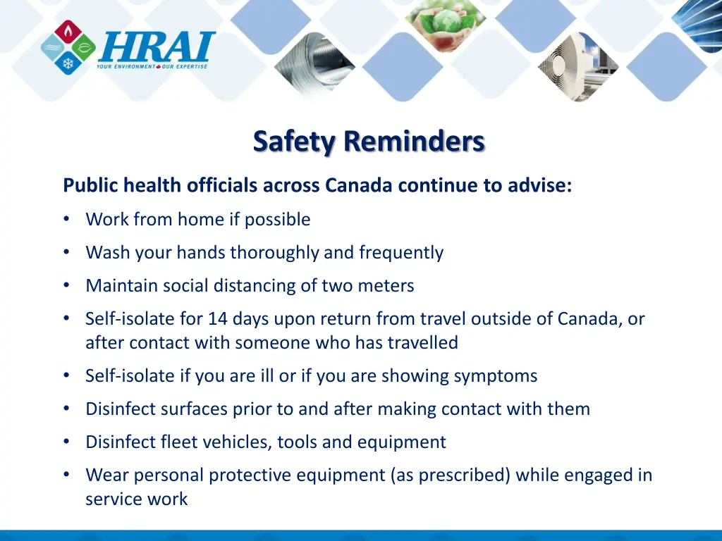 safety reminders n.w