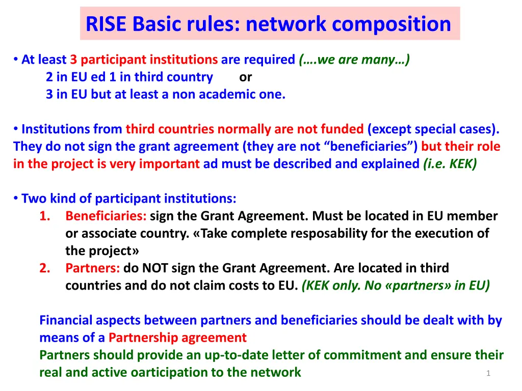 rise basic rules network composition n.w