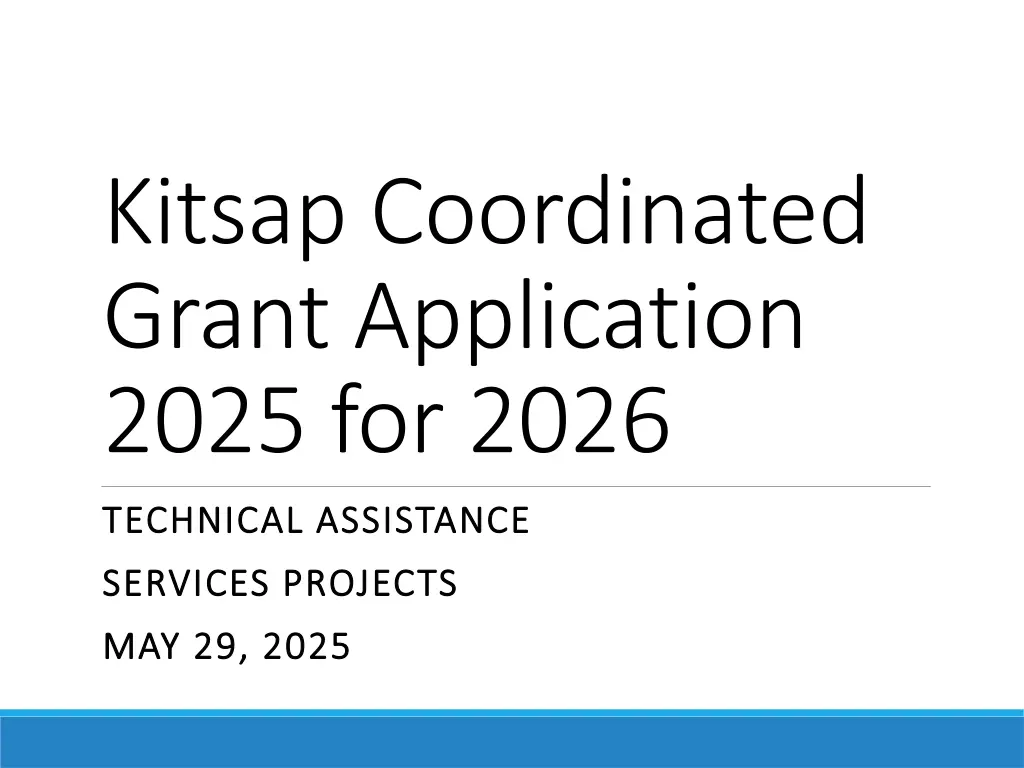kitsap coordinated grant application 2025 for 2026 n.w