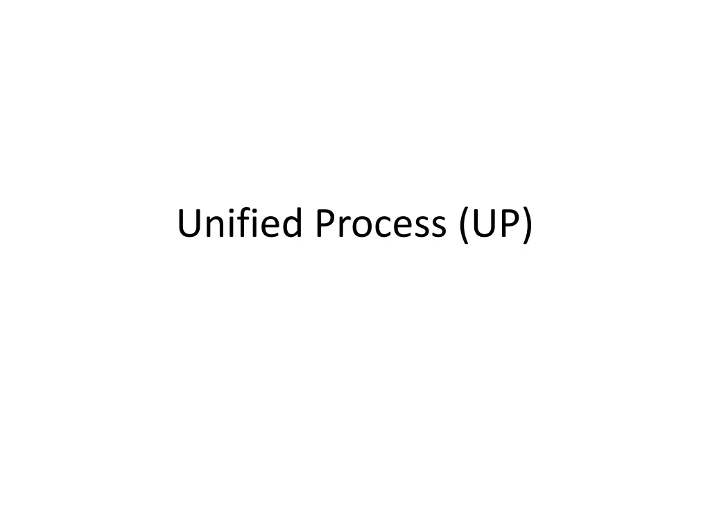 unified process up n.w