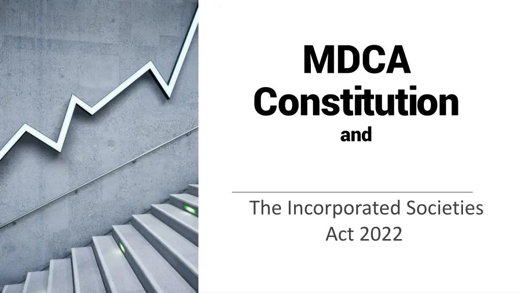 mdca constitution and n.w