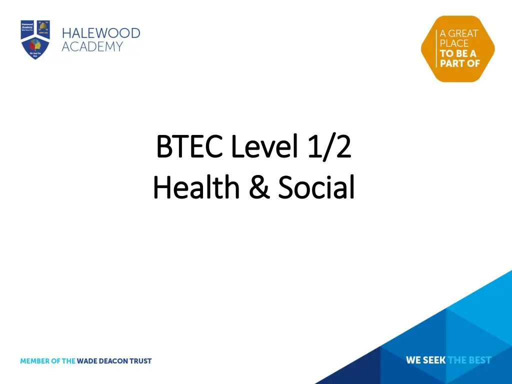 btec level 1 2 btec level 1 2 health social n.w