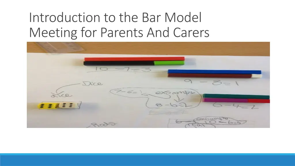 introduction to the bar model meeting for parents n.w