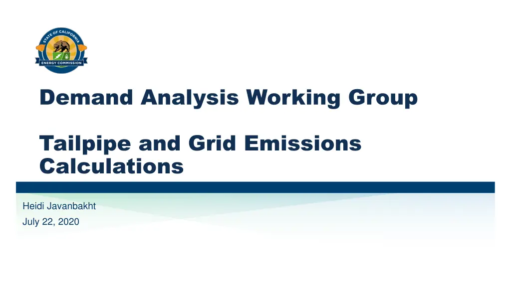 demand analysis working group n.w
