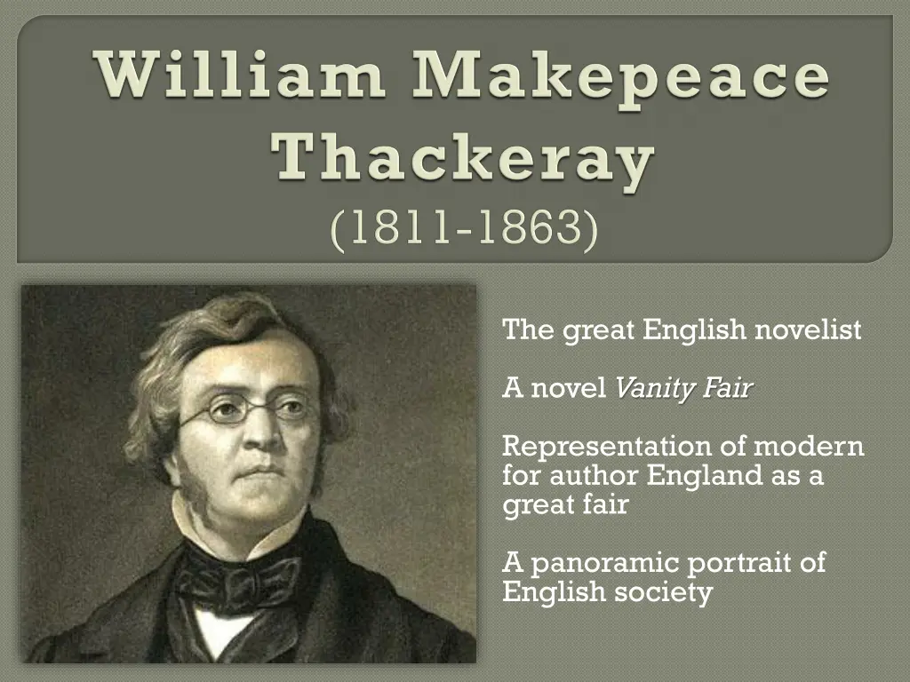 the great english novelist n.w