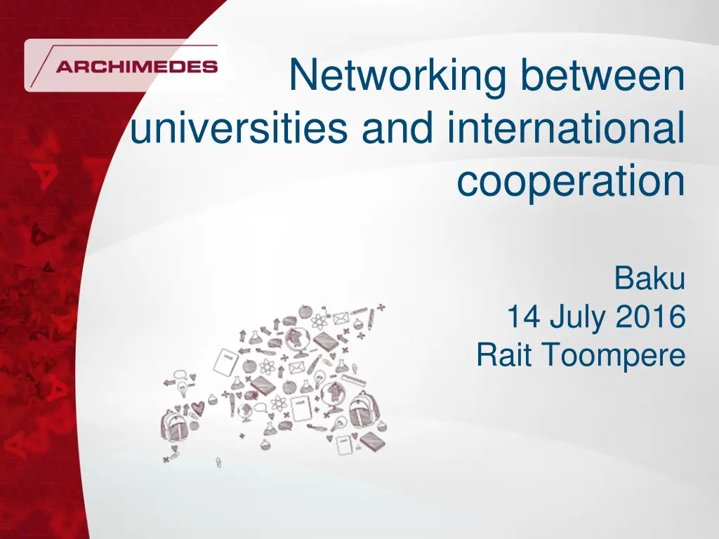 networking between universities and international n.w