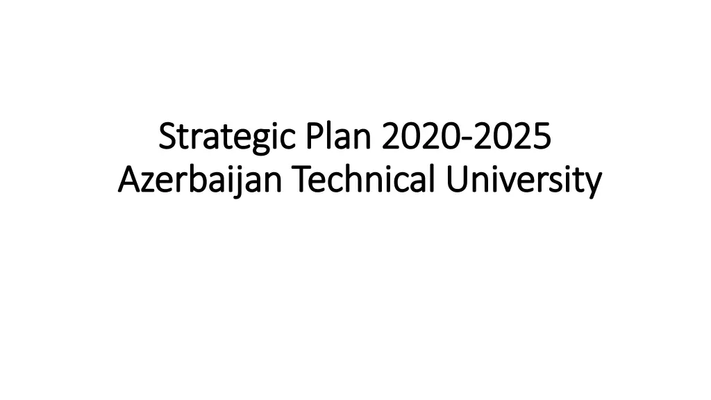 strategic plan 2020 strategic plan 2020 2025 n.w