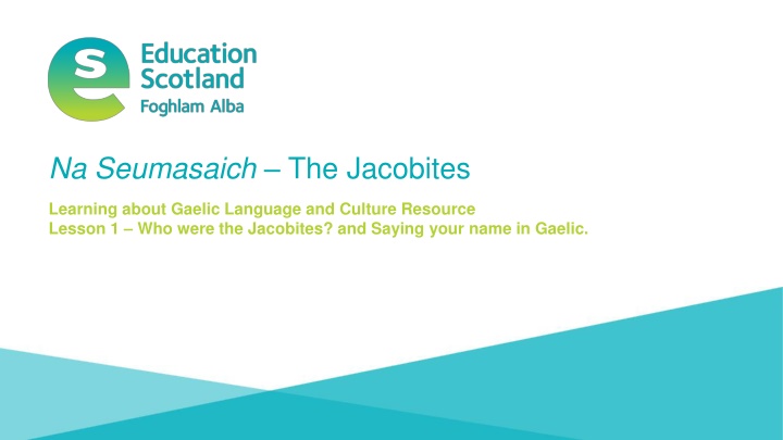 Na Seumasaich–The Jacobites