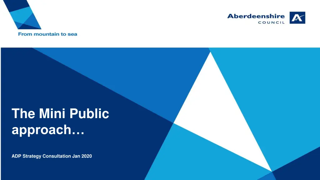 the mini public approach n.w