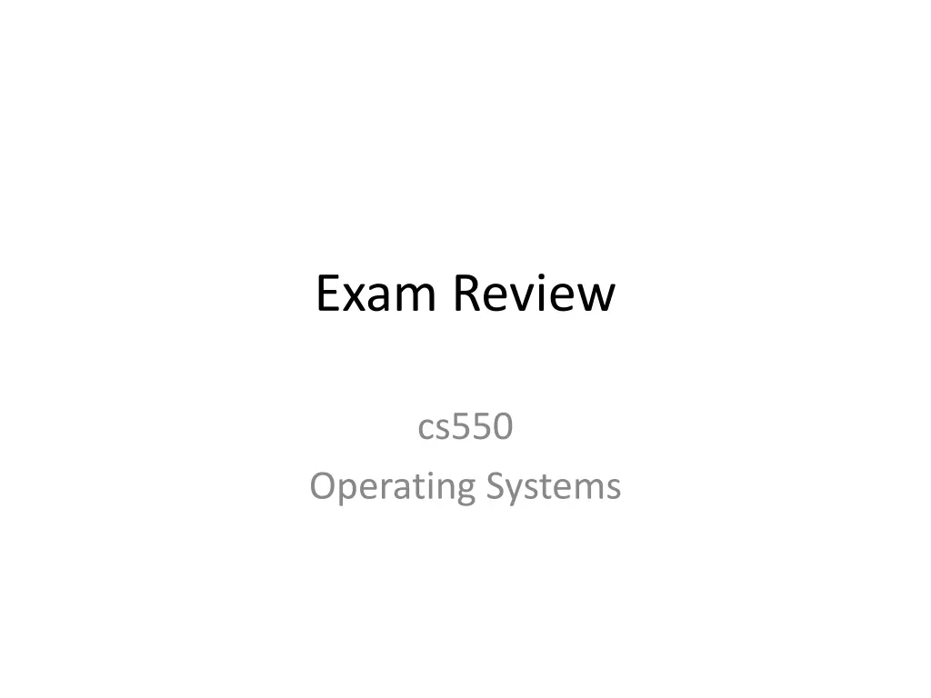exam review n.w