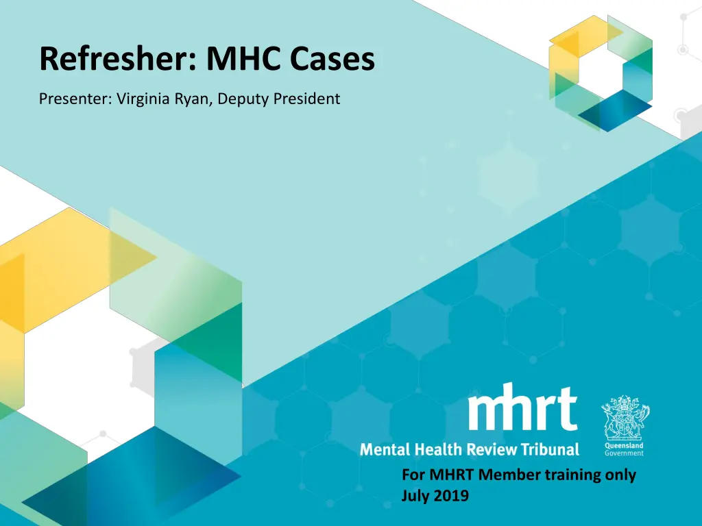 refresher mhc cases n.w