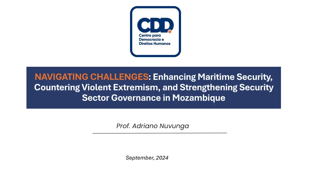 navigating challenges enhancing maritime security n.w