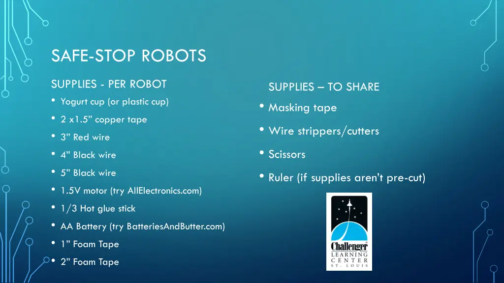 safe stop robots n.w