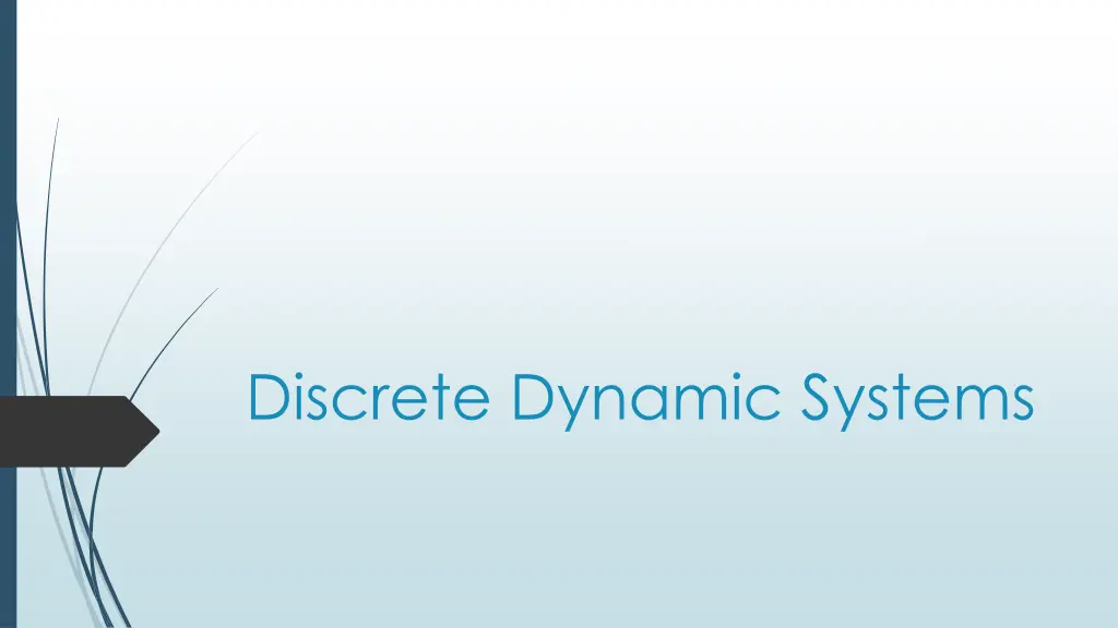 discrete dynamic systems n.w