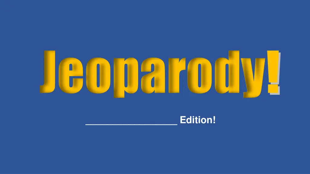jeoparody n.w