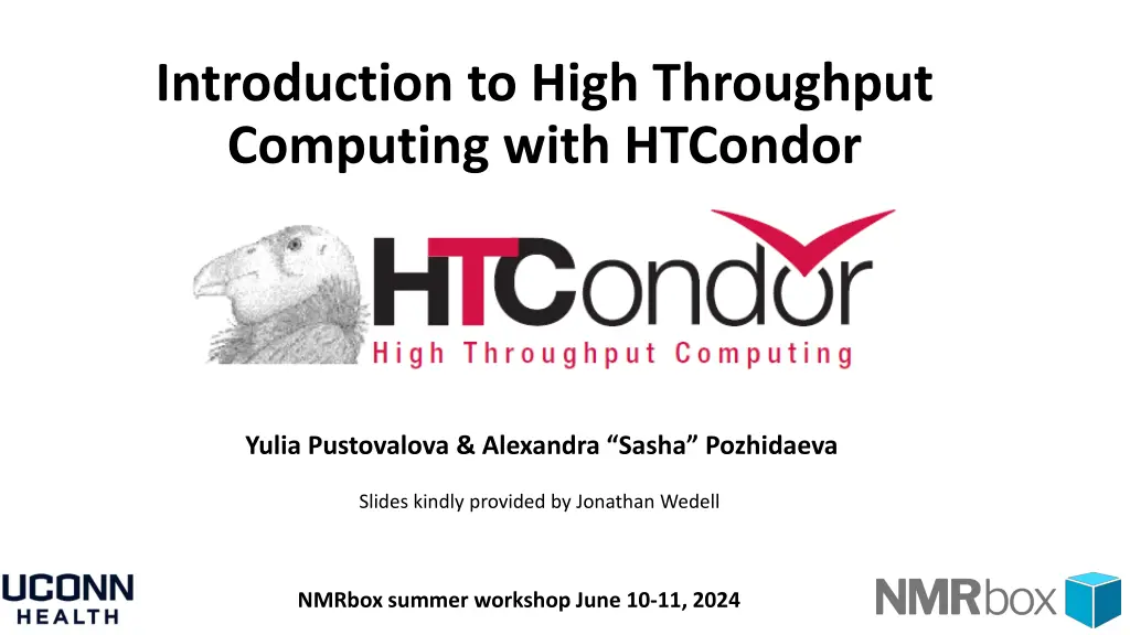 introduction to high throughput computing with n.w