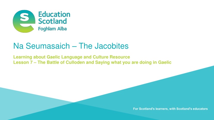 Na Seumasaich–The Jacobites