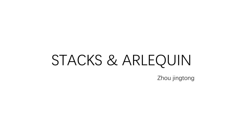 stacks arlequin n.w