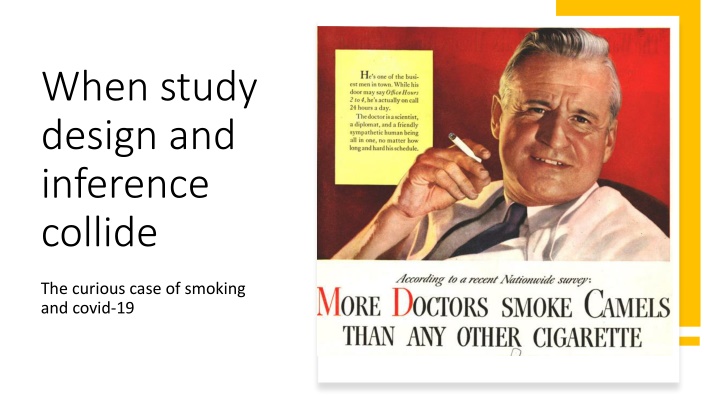 When study design and inference collide