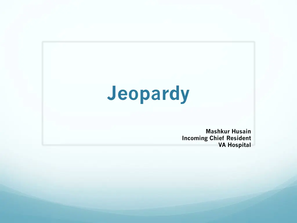 jeopardy n.w