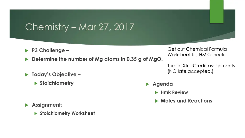 chemistry mar 27 2017 n.w