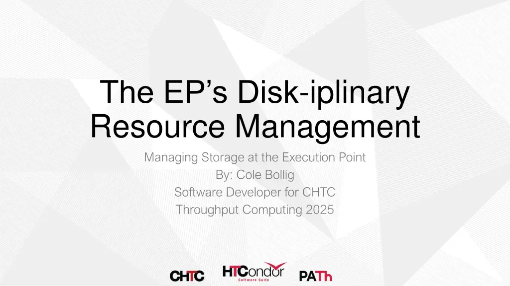 the ep s disk iplinary resource management n.w