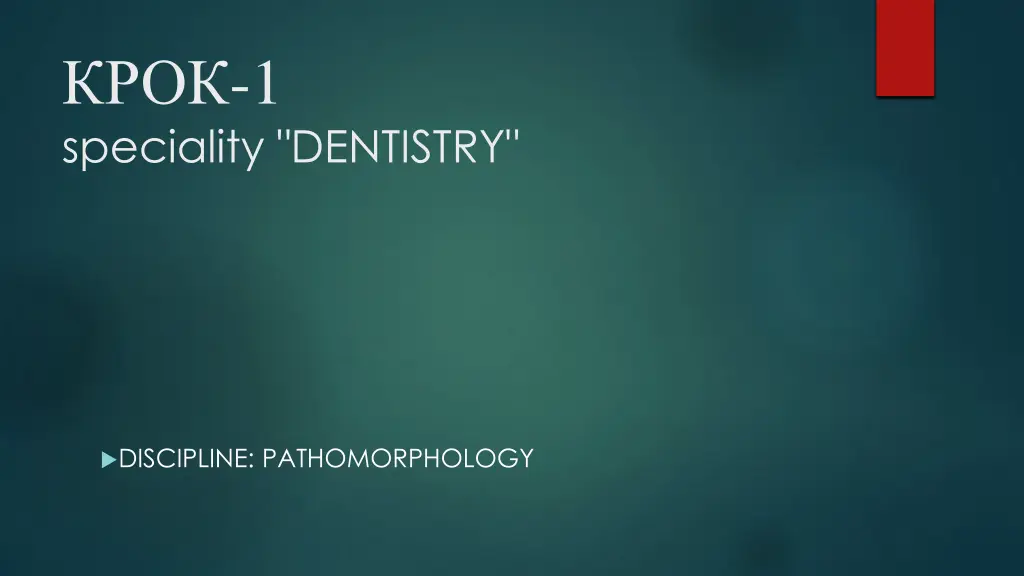 1 speciality dentistry n.w