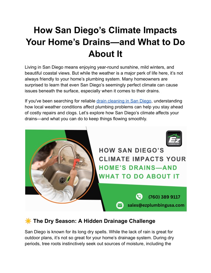 how san diego s climate impacts your home n.w