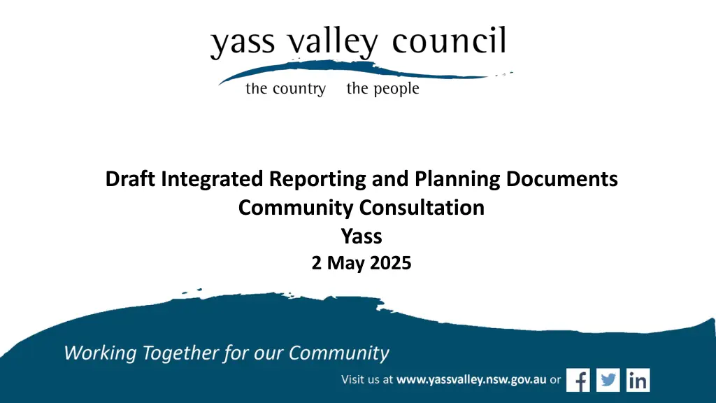 draft integrated reporting and planning documents n.w